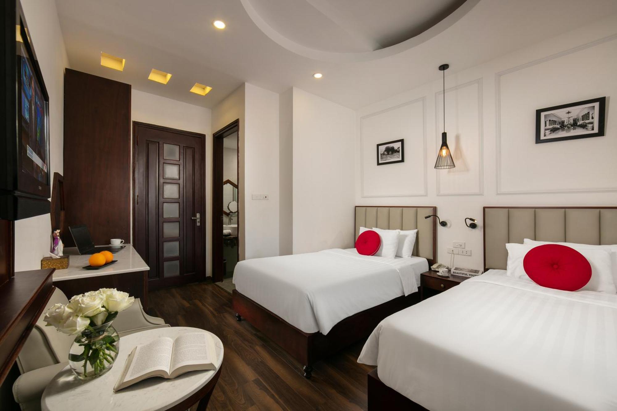 Victory Legend Hotel & Spa 河内 外观 照片